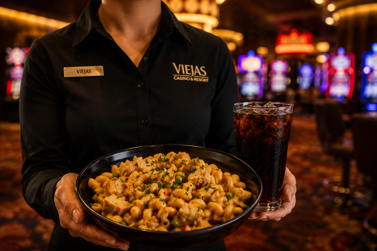 Casino floor dining at Viejas