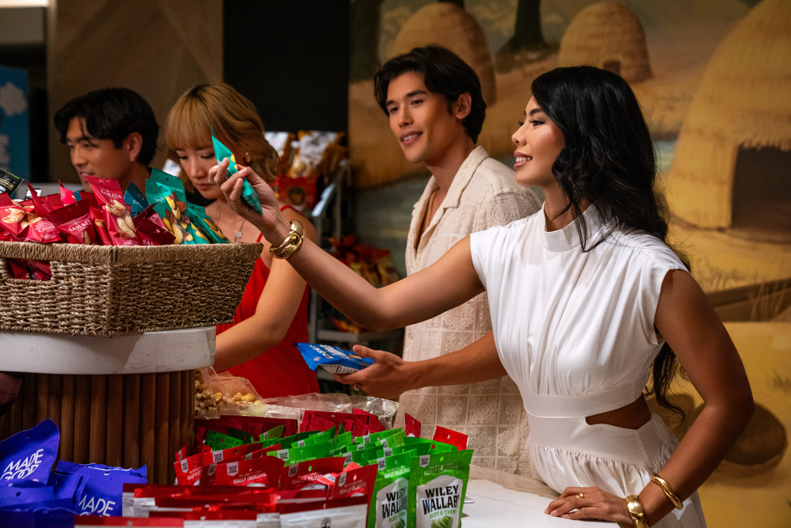 Guests enjoying Grab & Go at Viejas