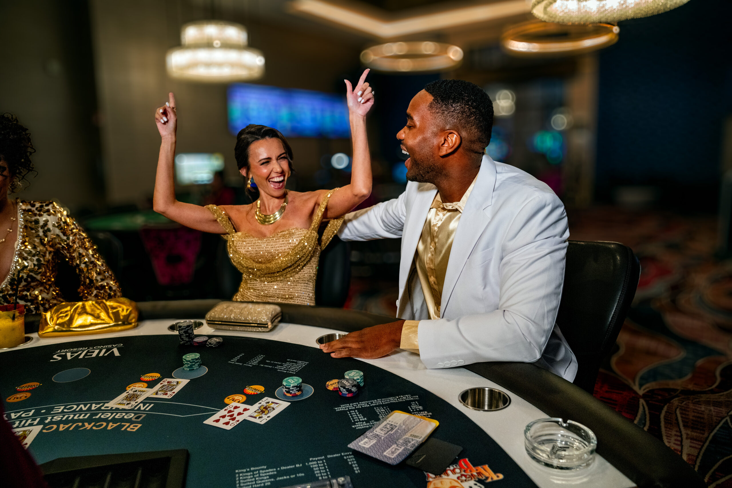 Guests enjoying slot play at Viejas